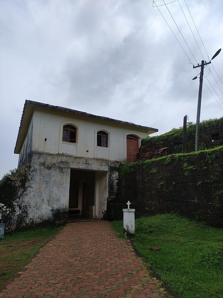 Cabo de Rama fort on Goa's coastline